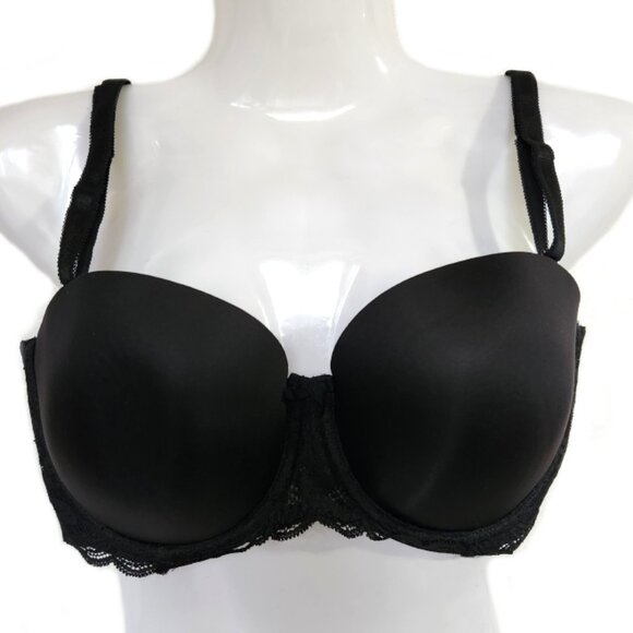 Black VICTORIA'S SECRET Dream Angels Multi Way Bra 34DD - Picture 1 of 4